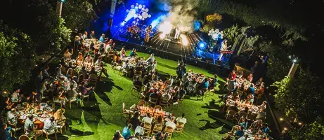 New Frontier event arial photo