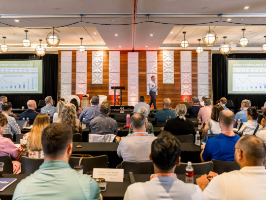 Orion180 CEO Ken Gregg during the Charting the Course session at Accelerate25