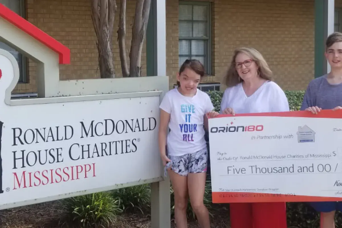  Ronald McDonald House Charities of Mississippi receives $5K donation