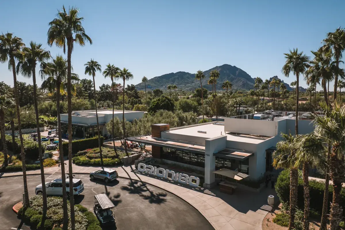 Orion180 sign in front of Andaz Scottsdale Resort & Bungalows