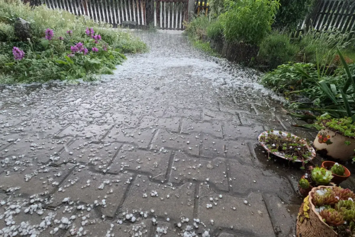 Hail storm