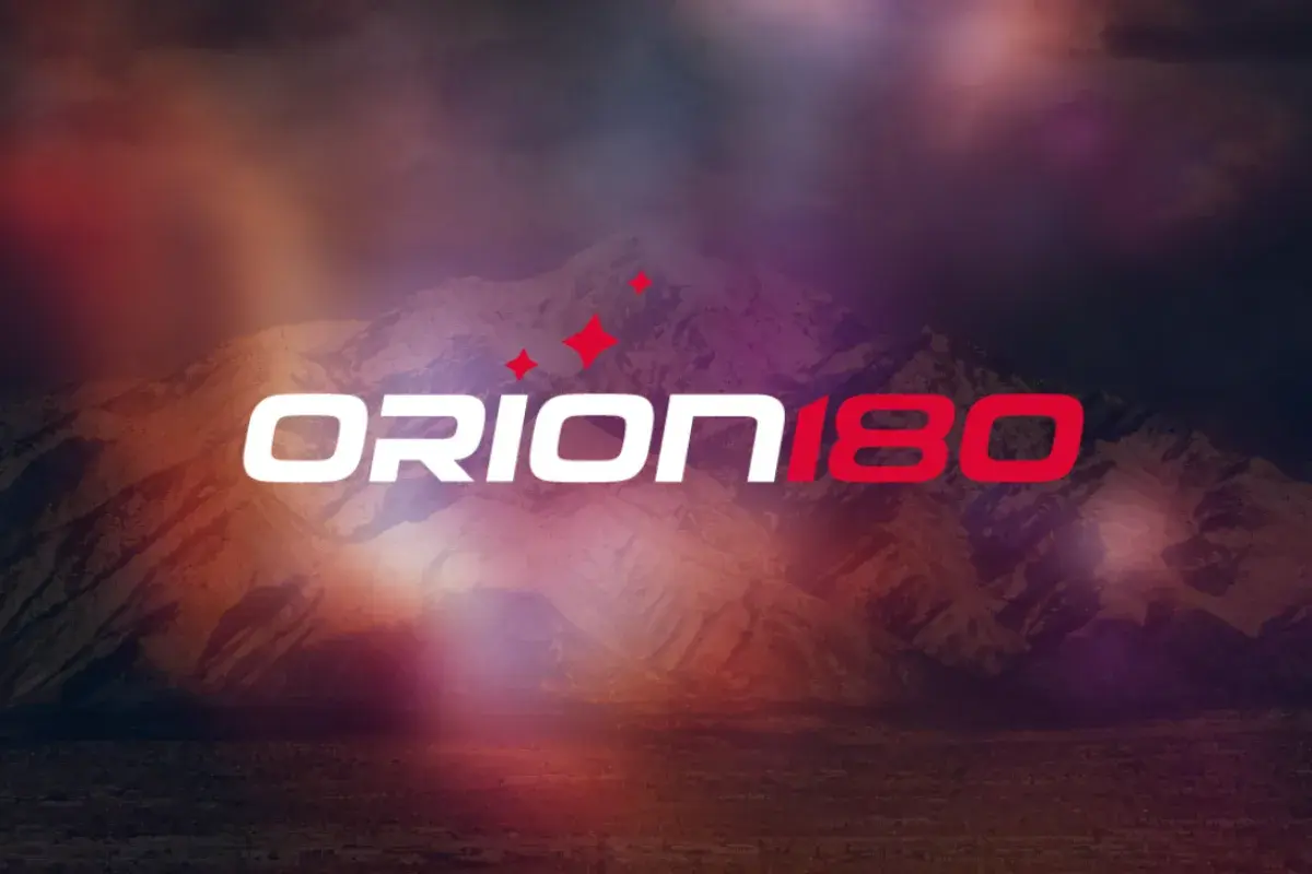 Orion180 logo over a graphic representation of Salt Lake City