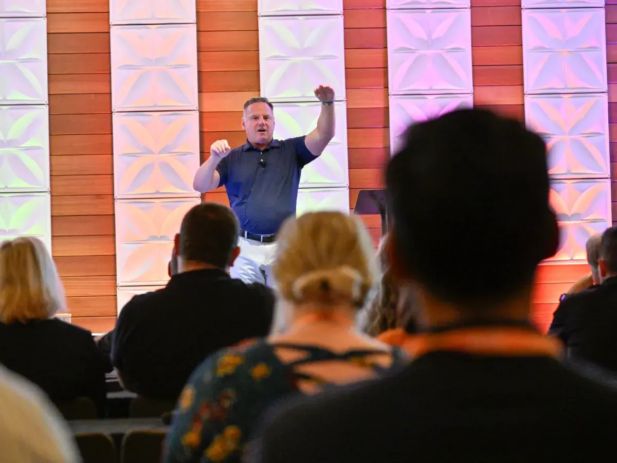 Orion180 CEO Ken Gregg during the Beyond the Horizon session at Accelerate25