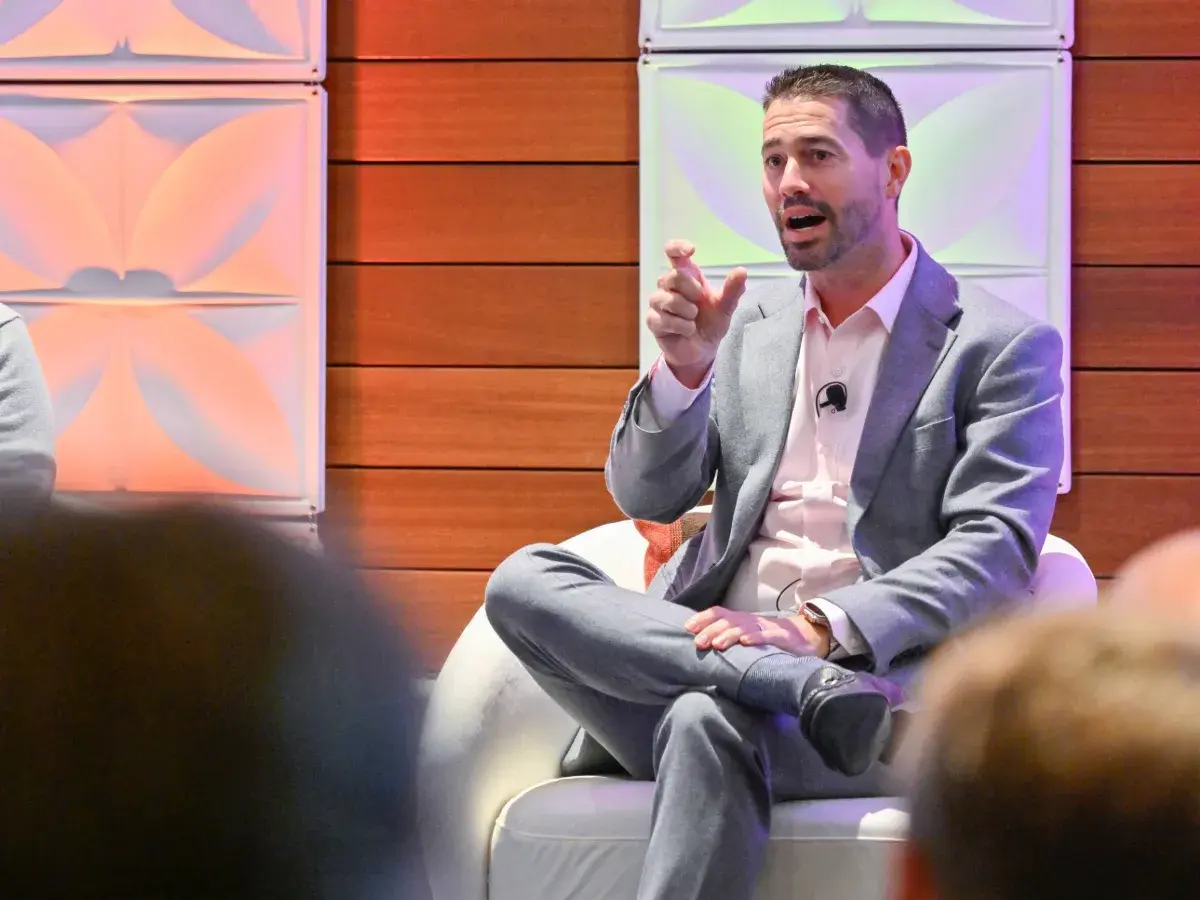 Gabriel Salazar, Westwood Insurance VP of Agency Support Services, during the Tools of the Trade session at Accelerate25