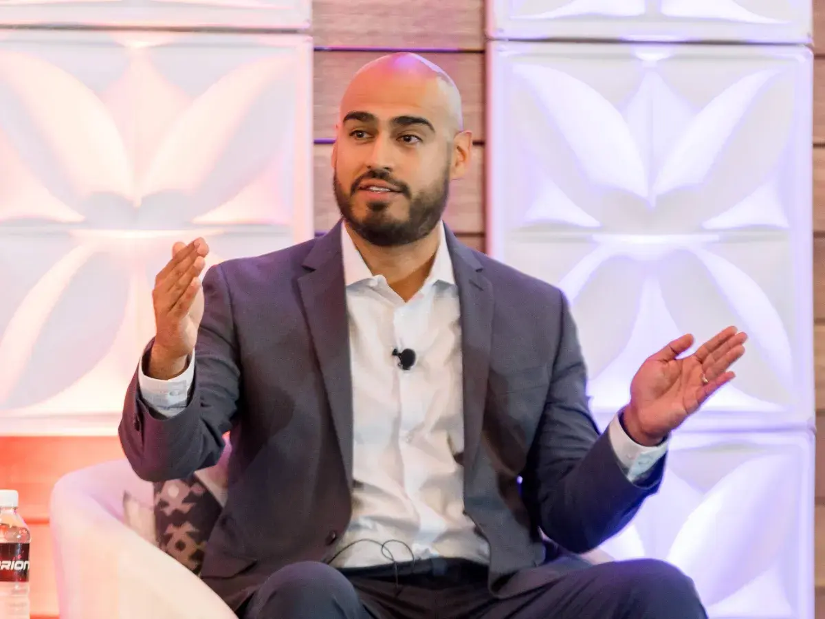 Kagen Cooksley, Hilb Group – Regency Insurance Group, Co-Founder and Director of Initiative, during the Tools of the Trade session at Accelerate25