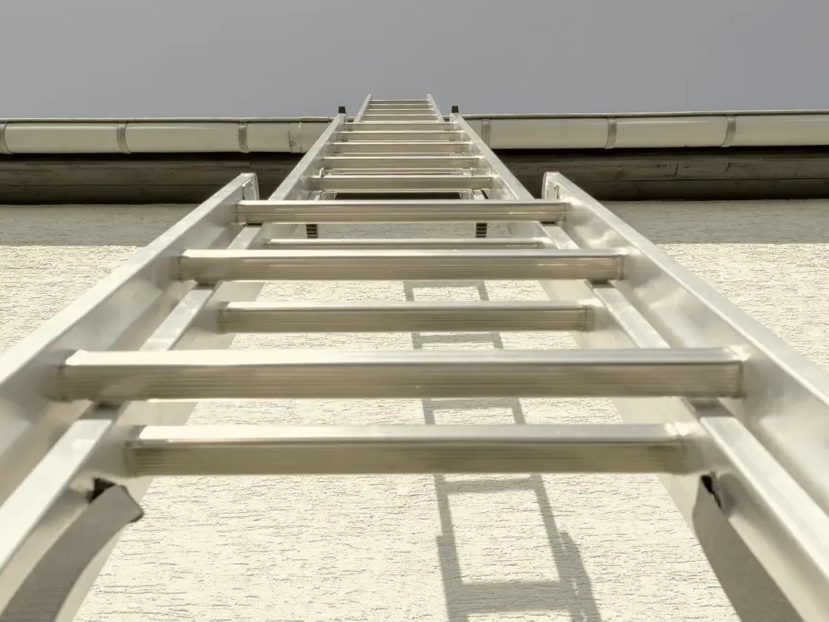 Keep a ladder against your home for emergency responder access
