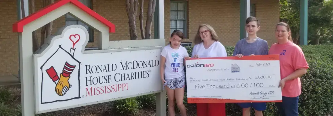  Ronald McDonald House Charities of Mississippi receives $5K donation